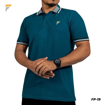 Fably Premium Printed Polo – FP-19